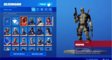 CONTA FORTNITE + SKINS RARAS DE PASSE + SALVE O MUNDO