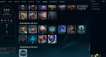 ACC DAIMOND 4 COM TODOS OS CAMPEOES E 276 SKINS [BARATO]