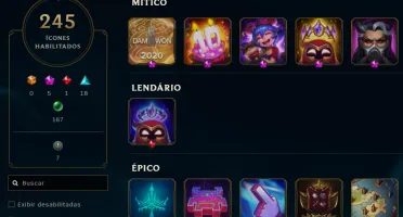 Conta League of Legends 2010