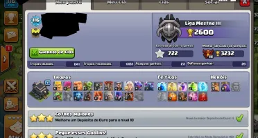 Clash Of Clans Cv 9 Quase Full Barato