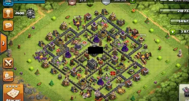 Clash Of Clans Cv 9 Quase Full Barato
