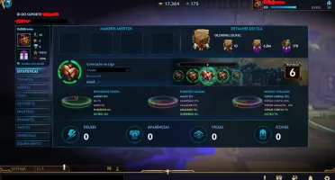 VENDO CONTA SMITE LVL 69 CONTA ANTIGA DA LEVEL UP