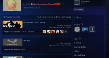 Conta CSGO PRIME LEVEL 20 GC