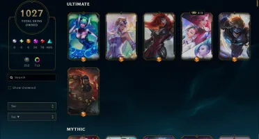 Conta LoL l Ex Mestre l 1027 SKINS l FULL ACESSO l