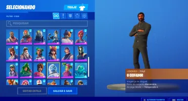 Conta fortnite rara com salve mundo