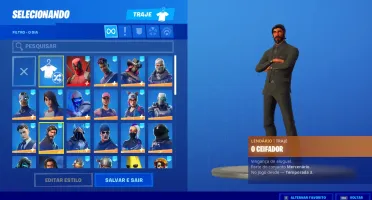 Conta fortnite rara com salve mundo