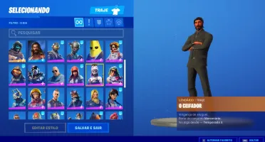 Conta fortnite rara com salve mundo