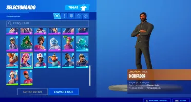 Conta fortnite rara com salve mundo