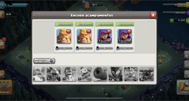 Conta Clash Of Clans CV 10 full