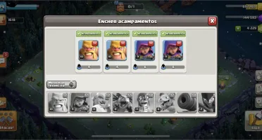 Conta Clash Of Clans CV 10 full
