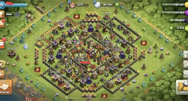 Conta Clash Of Clans CV 10 full