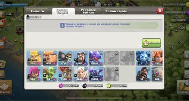 Conta Clash Of Clans CV 10 full