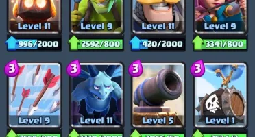 Clash Royale level 11 4k troféus