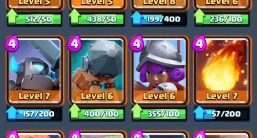 Clash Royale level 11 4k troféus