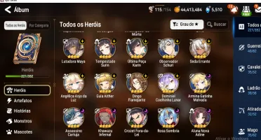 [Epic Seven] Conta com muitos ML'S e Limitados!