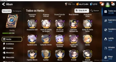 [Epic Seven] Conta com muitos ML'S e Limitados!