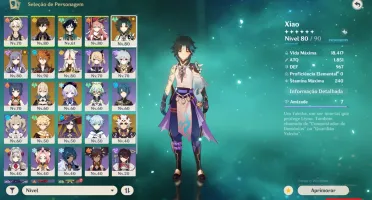 Conta nv 55 INCRÍVEL com 9 personagens 5 estrelas !!!!
