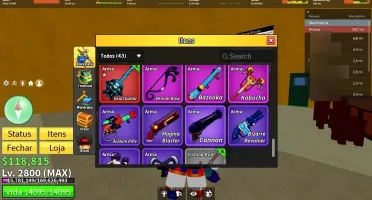vendo conta de blox fruits