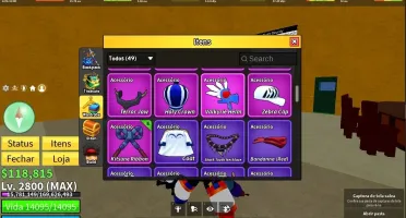 vendo conta de blox fruits