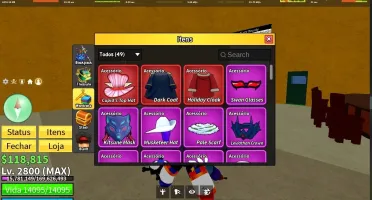 vendo conta de blox fruits