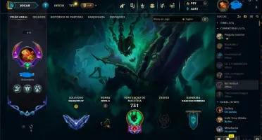 Conta League Of Legends Lvl 470 + 279 Skins Mmr Diamond