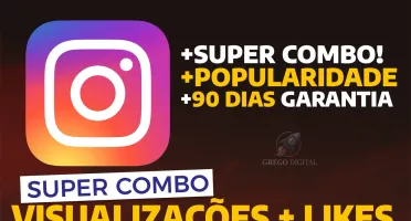 [Combo] Visualizaçoes + Curtidas a partir de R$4,99 | 24h On