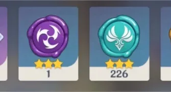 Conta AR 45, Baal (Cortador), Yoimiya e Kokomi + 2 armas 5*