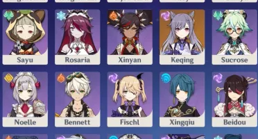 Conta AR 45, Baal (Cortador), Yoimiya e Kokomi + 2 armas 5*