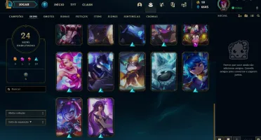 Conta GOLD 3 / LVL 69 / SÓ SKIN BRABA !