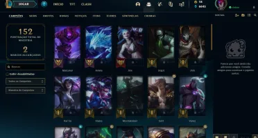 Conta GOLD 3 / LVL 69 / SÓ SKIN BRABA !