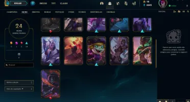 Conta GOLD 3 / LVL 69 / SÓ SKIN BRABA !