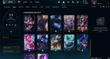 Conta GOLD 3 / LVL 69 / SÓ SKIN BRABA !