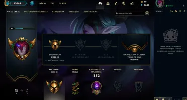 Conta GOLD 3 / LVL 69 / SÓ SKIN BRABA !