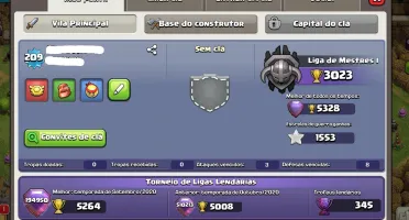 CV13 PRATICAMENTE FULL, HERÓIS FULL, 1.5K DE GEMAS