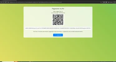 SCRIPT QR Code Pix mercado pago