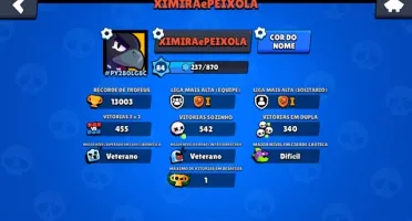 BRAWL STARS SEMI FULL C/ LENDÁRIO CORVO Class 20/ Power 8!