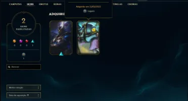 Conta Bronze 1 com 2 Skins e 29 Champs Sem email confirmado