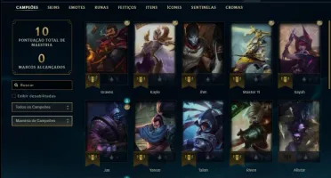 Conta Bronze 1 com 2 Skins e 29 Champs Sem email confirmado