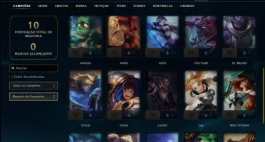 Conta Bronze 1 com 2 Skins e 29 Champs Sem email confirmado