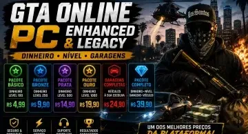 UP DE CONTA GTA Online (Enhanced e Legacy)