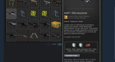 CONTA CSGO COM MAIS DE R$ 700 EM SKINS (MERCADO BLOQUEADO)