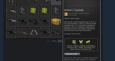 CONTA CSGO COM MAIS DE R$ 700 EM SKINS (MERCADO BLOQUEADO)