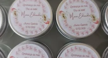 Mini Vela Perfumada Chá de Bebê 35g