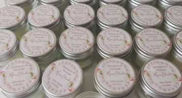 Mini Vela Perfumada Chá de Bebê 35g