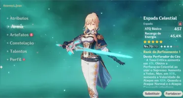 Trio Arconte (shogun Raiden+Zhongli + Venti)+ 5* e destinos