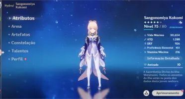 Trio Arconte (shogun Raiden+Zhongli + Venti)+ 5* e destinos
