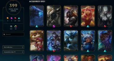 CONTA LEAGUE OF LEGENDS S03 400 SKINS DESAPEGO