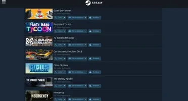 Conta Steam level 34