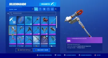 Conta fortnite temporada 5 até temporada 3 do capitulo 2