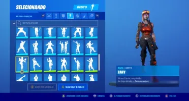 Conta fortnite temporada 5 até temporada 3 do capitulo 2